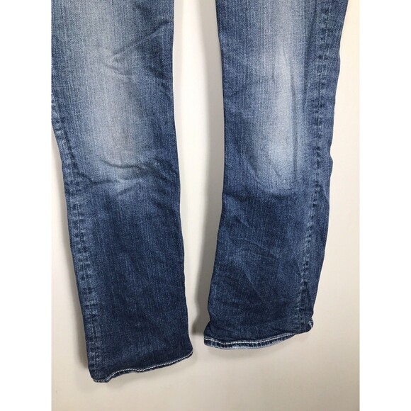 Silver Jeans Aiko bootcut Dark Wash Pants Size W 28 L 29 - Picture 2 of 10
